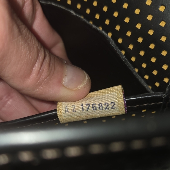 Dooney & Bourke Black and Gold Tote - Picture 14 of 14